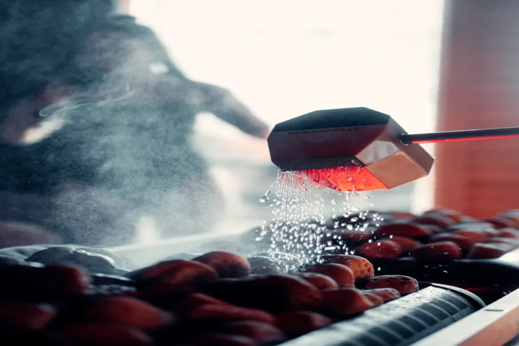 An aufguss sauna session brings heat, steam and shared experience together for deeper wellness.